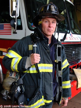 Eddie Mecner, Firefighter